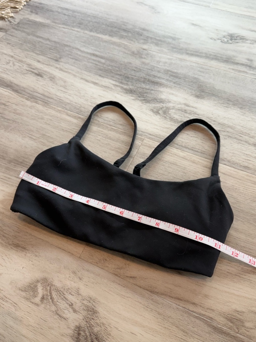 Lululemon Black Women's Bralette with Adjustable Straps